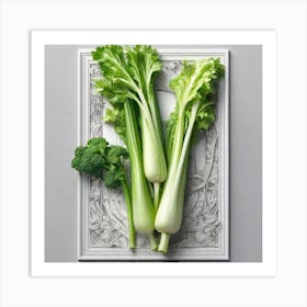 Celery 3 Art Print