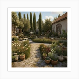 Default Default Vintage Gardens For Defferent Seasons Aestethi 2 Art Print