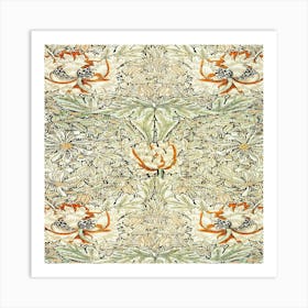 Morris Floral Pattern Art Print