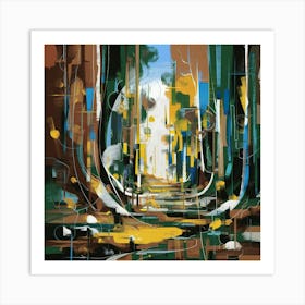 Abstrat The Abstrait Art Print