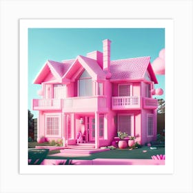Barbie Dream House (839) Art Print