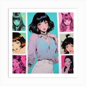 Asian Girl 2 Art Print