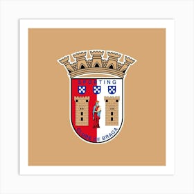 S.C. Braga Logo Wall Art 17 Art Print