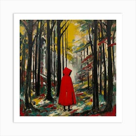 Red Riding Hood 3 Art Print