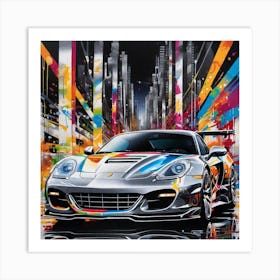 Porsche Gt3 4 Art Print