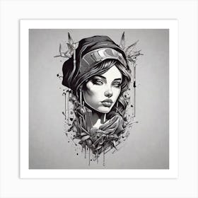 Tattoo Art 1 Art Print