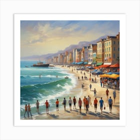 Beach Art Print