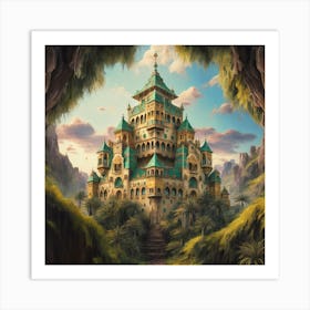 The castle in seicle 15 12 Art Print