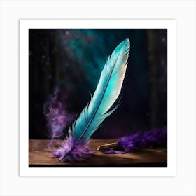 Feather Quill Art Print