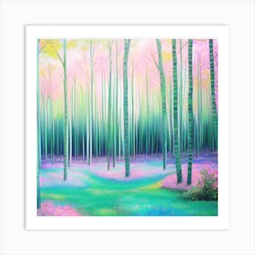 Beautiful Forest Art Print