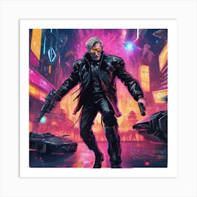 Cyborg 10 Art Print