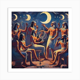 Egyptians Art Print