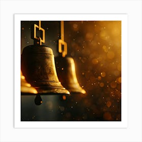 Golden Bells Art Print