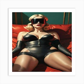 Sexy Blonde Art Print