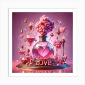 Love Potion 4 Art Print