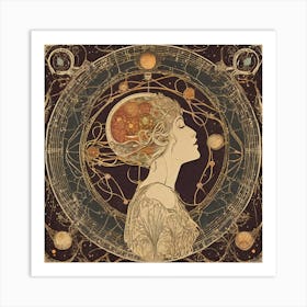 Nouveau Anatomy Series - 12 Art Print