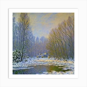 Winter Landscape Art Print