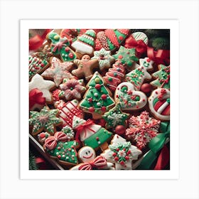 Christmas Cookies Art Print