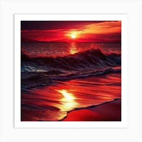 Sunset 25 Art Print