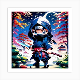 Ninja Art Print