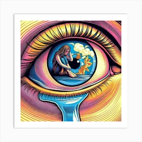 Eye Of The Storm Art Print