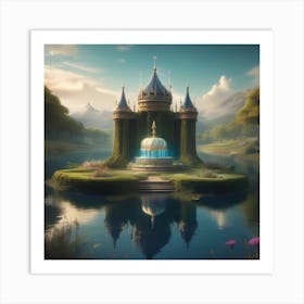 Fairytale Castle 30 Art Print