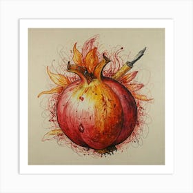 Pomegranate 17 Art Print