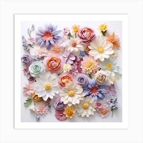 Flowers A Art Print