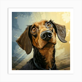 Dachshund 42 Poster