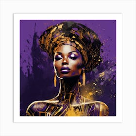 African Woman 59 Art Print