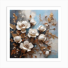 Flower branch 1 Art Print