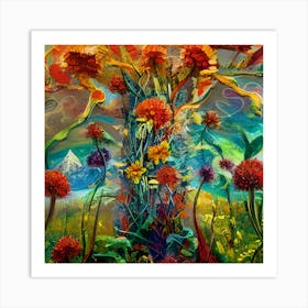 Birth Of Nature Art Print