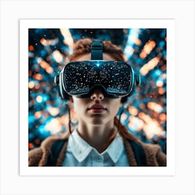 Vr Glasses Art Print