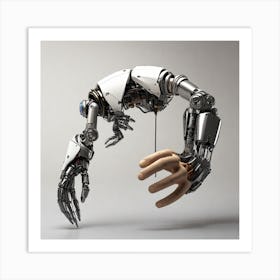 Robot Hand Art Print