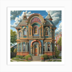 Victorian House Art Print