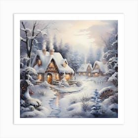 Festive Fantasy Art Print