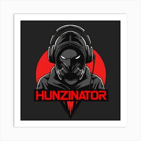 Hunzinator 2 Art Print