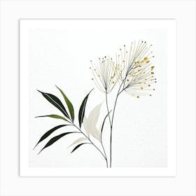 plant minimalist 8 Art Print