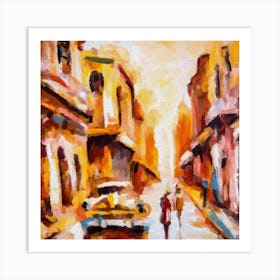 City Street Art Print