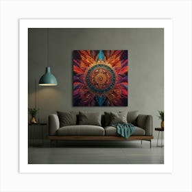 Mandala Art Print