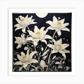 Lily Tapestry Art Print