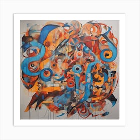 Abstract Painting Art Print