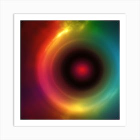 Ring Of Fire Art Print