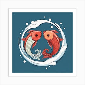 Koi Fish 1 Art Print