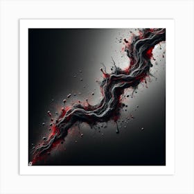 Toxic Blood Art Print