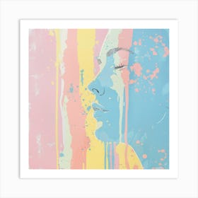 'The Face' 6 Art Print