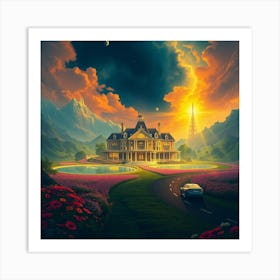 Beautiful place to go Art Print