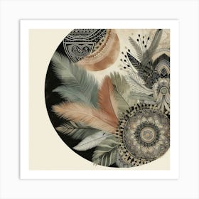 Feathers Canvas Print Art Print