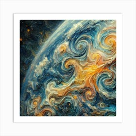 Abstract Painting 119 Art Print