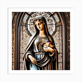 Virgin Mary 33 Art Print